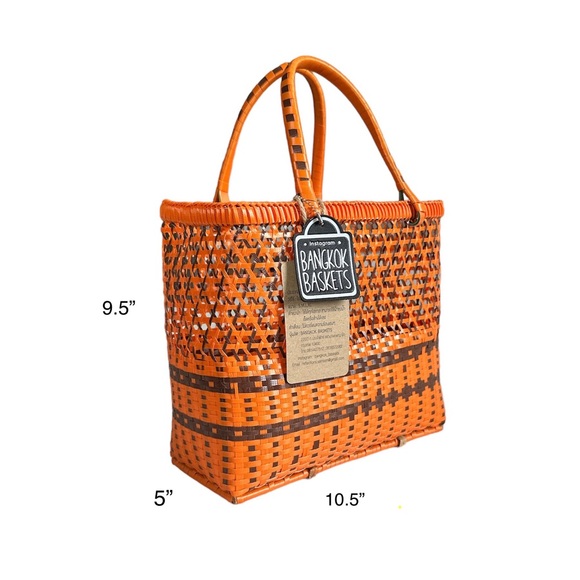 Bangkok Baskets tote bag in multicolour - Medium - Picture 3 of 7